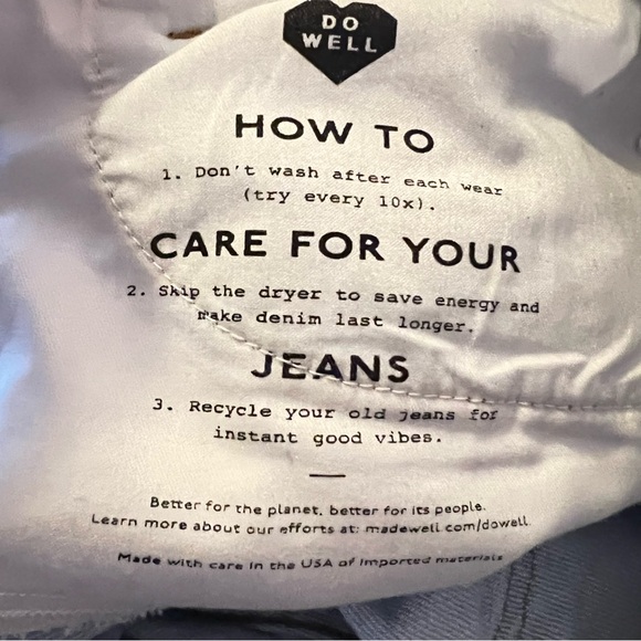 Madewell Perfect Vintage Jeans 29 Mid Rise Straight Light Wash - Picture 7 of 10